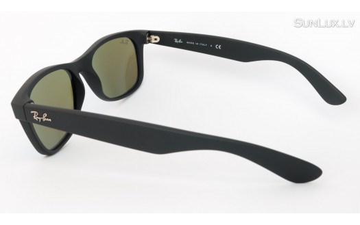 Ray-Ban New Wayfarer Blue Flash (RB2132 622/17 55mm) saules brilles